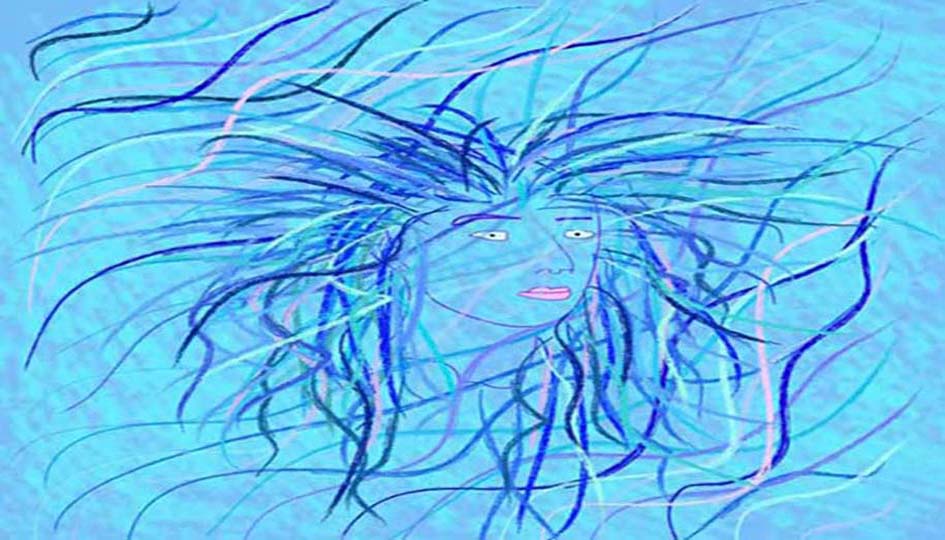 Digital Illustration-Sea Study